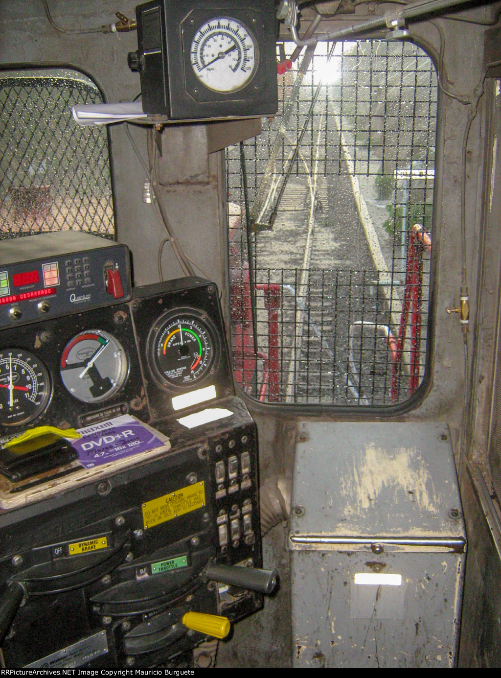 Cab ride in a Ferromex Locomotive